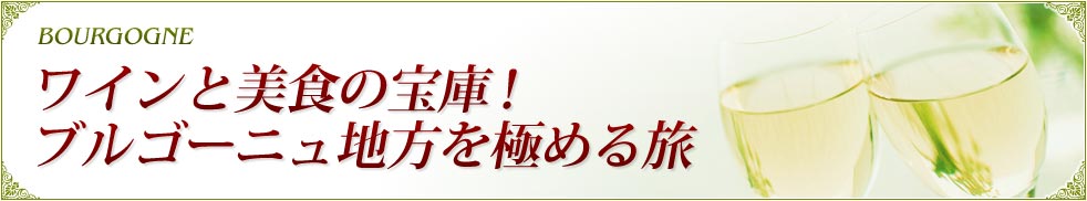 BOURGOGNE ワインと美食の宝庫!ブルゴーニュ地方を極める旅