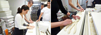 パリのパン屋さんでバゲット作りを体験!