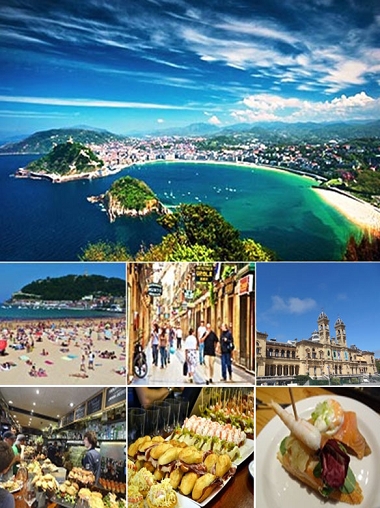 Spain Basque サン・セバスチャン (ドノスティア) San Sebastian (Donostia)