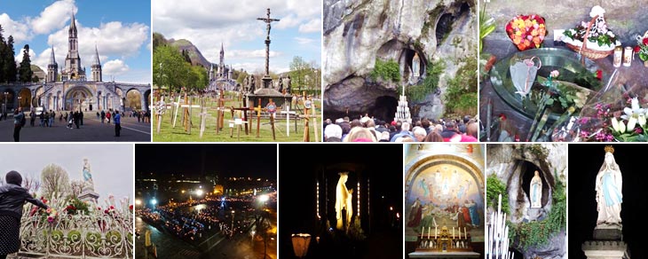 LOURDES (ルルド) 聖母マリアの伝説が伝わる聖地