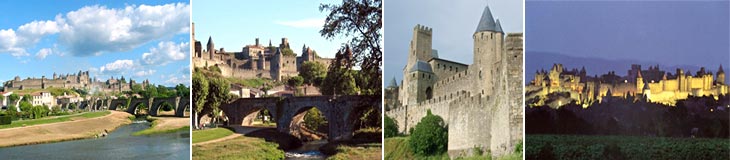 CARCASSONNE (カルカッソンヌ) ヨーロッパ最大の城塞都市として有名