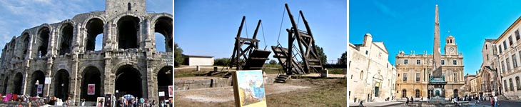 ARLES (アルル) 古代ローマ時代の遺跡が点在する町であり、ゴッホが晩年を過ごした町として有名