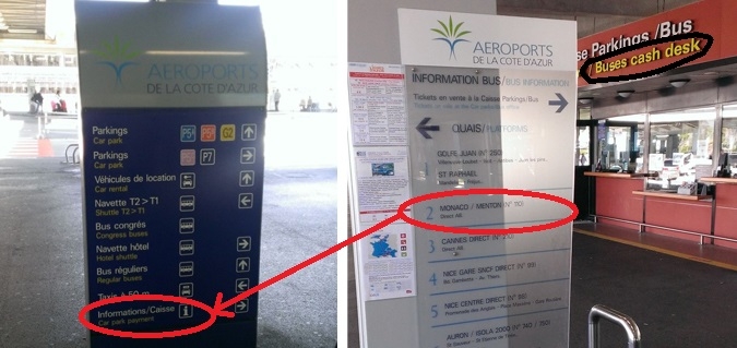 ニース・空港〜モナコ間 シャトルバスのご案内