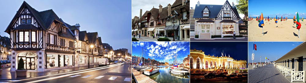 Deauville(ドーヴィル)・Trouville(トゥルーヴィル)